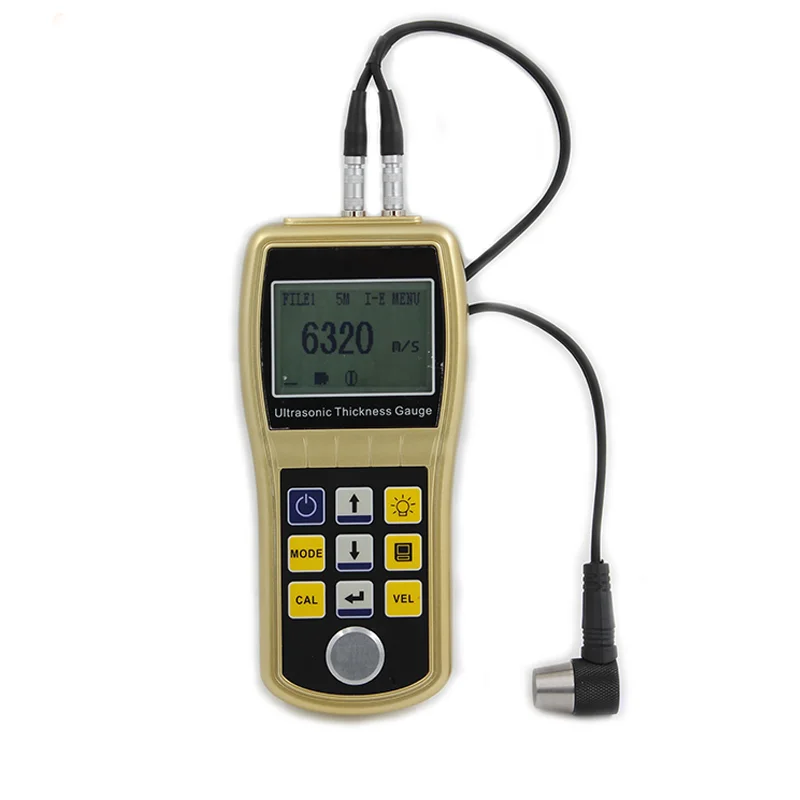 

Through Coating Thickness Meter Glass Plastic Metal Ceramics Ultrasonic Thickness Gauge