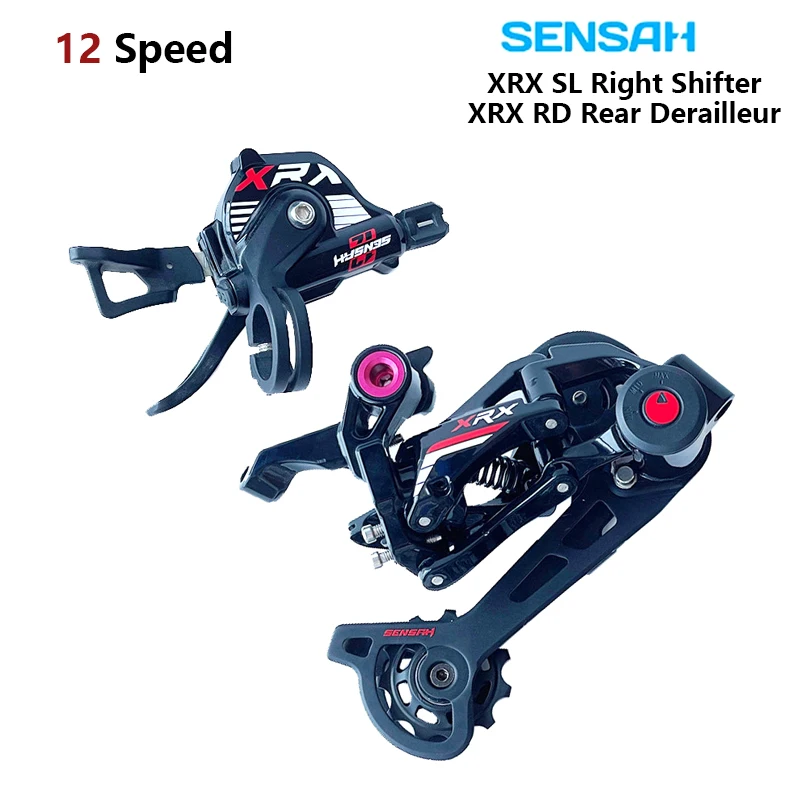 

SENSAH MTB XRX 1x12 Speed Bicycle Transmission Groupset SL-XRX 12 Shifter and RD-XRX 12 Rear Derailleur 52T Shadow 12S 12V Parts