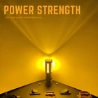 Imagen 2 del producto Bombillas Led de xenón inverso, luz de freno antiniebla, 12v, 382 P21w Ba15s, 2 unidades