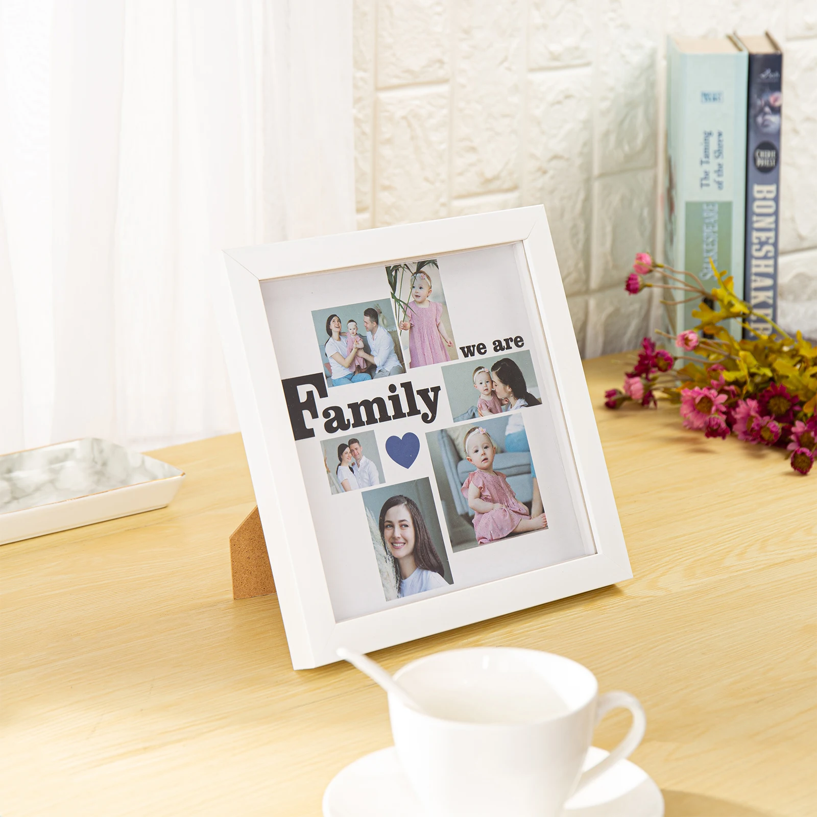 

Personalized Plastic Photo Frame Lihgt For Tabletop Display Decorate Bedroom Living Room Frames Photo Frame Holder