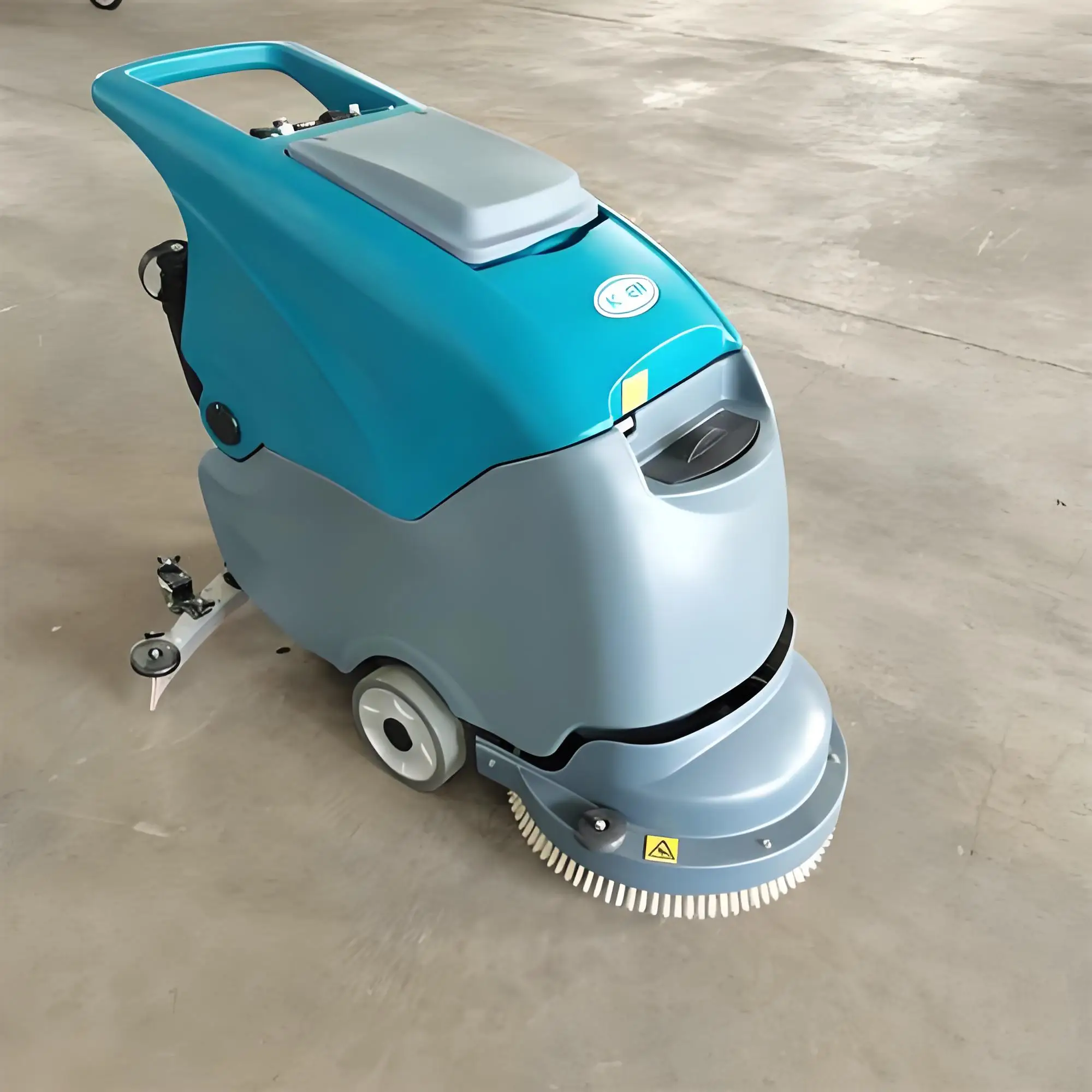High Efficiency Commercial Floor Scrubber Industrial Floor Cleaning Machine With CE Certificate for Airport Workshop Factories