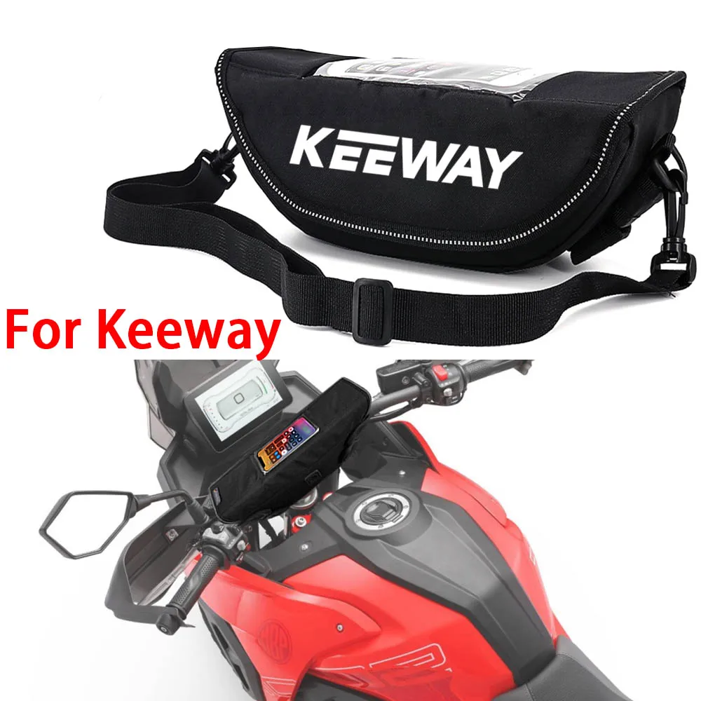 

For Keeway RKF125 C1002V Vblade 250 Cimited E4 Motorcycle accessory Waterproof And Dustproof Handlebar Storage Bag