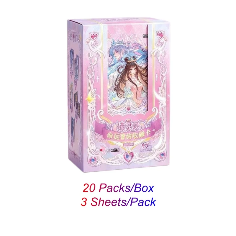 Card.Fun Divine Love Destiny's Oath Gold Foil Holographic Lenticular Pack Anime Cartoon Collection Cards Toy Hobby Gifts