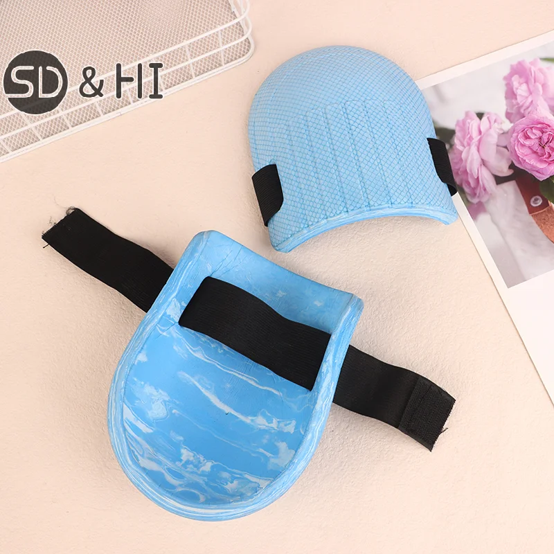 1Pair Knee Protection Pad Working Soft Foam Padding Tile Mud Worker Knee Paste Floor Brick Artifacts Moisture Thickening Kneepad