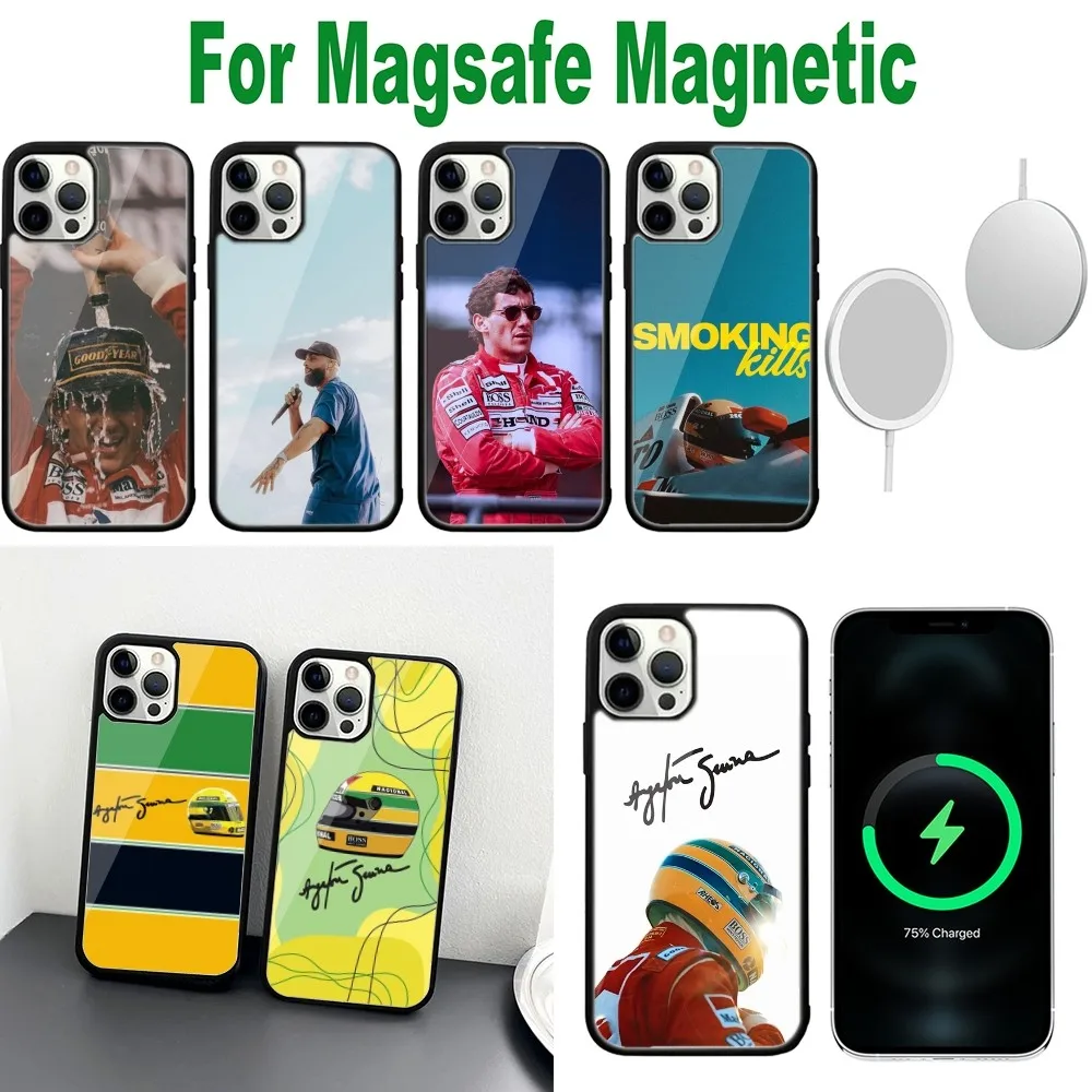 capa-de-telefone-f1-ayrton-driver-s-senna-para-iphone-161514131211pluspromaxmini-magsafe-carregamento-sem-fio-magnetico