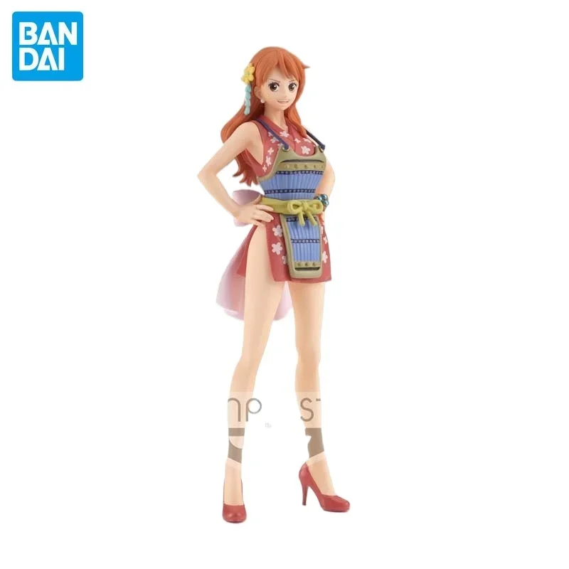 

In Stock Brand New Genuine Bandai DXF Set Scenery THE GRANDLINE LADY Wano Country Vol.7 Nami - Figure Doll Model Collection Gift