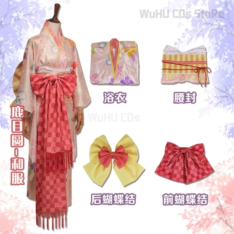 Puella Magi Madoka Magica Cos Akemi Homura Cosplay Kaname Dress Wig Madoka Kimono Uniform Halloween Carnival Party Outfit Women