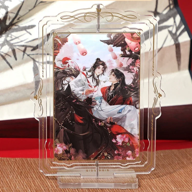 

Anime Heaven Official's Blessing Xie Lian Hua Cheng Cosplay Spin Rotate Standing Sign Acrylic Figure Ornament Halloween XmasGift