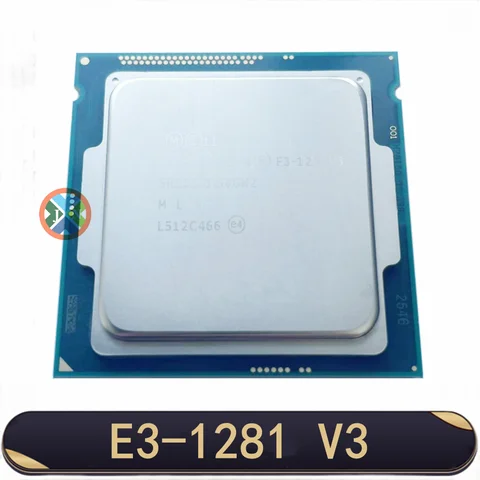 Xeon E3-1281v3 E3 1281v3 E3 1281 v3 Procesador de CPU de ocho hilos de cuatro núcleos y ocho hilos de 3,7 GHz L2 = 1M L3 = 8M 82W LGA 1150