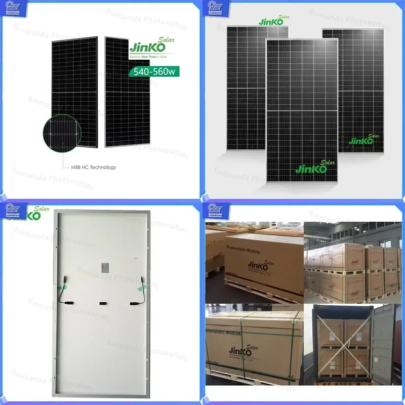 550W 560W 570W Monocrystalline Solar Panel High Efficiency PV Module for Home Rooftop Off Grid System Solar Power Generator
