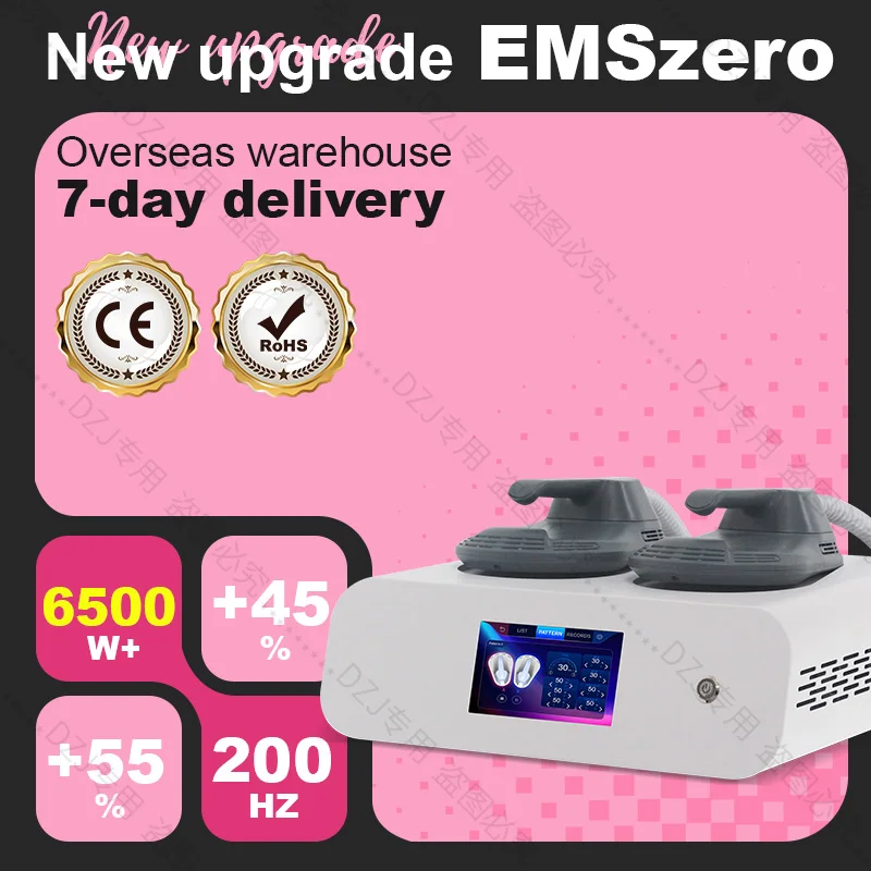 Best selling EMS body shaping machine upgraded EMSzero RF muscle stimulator for professional abdominal muscle exercise