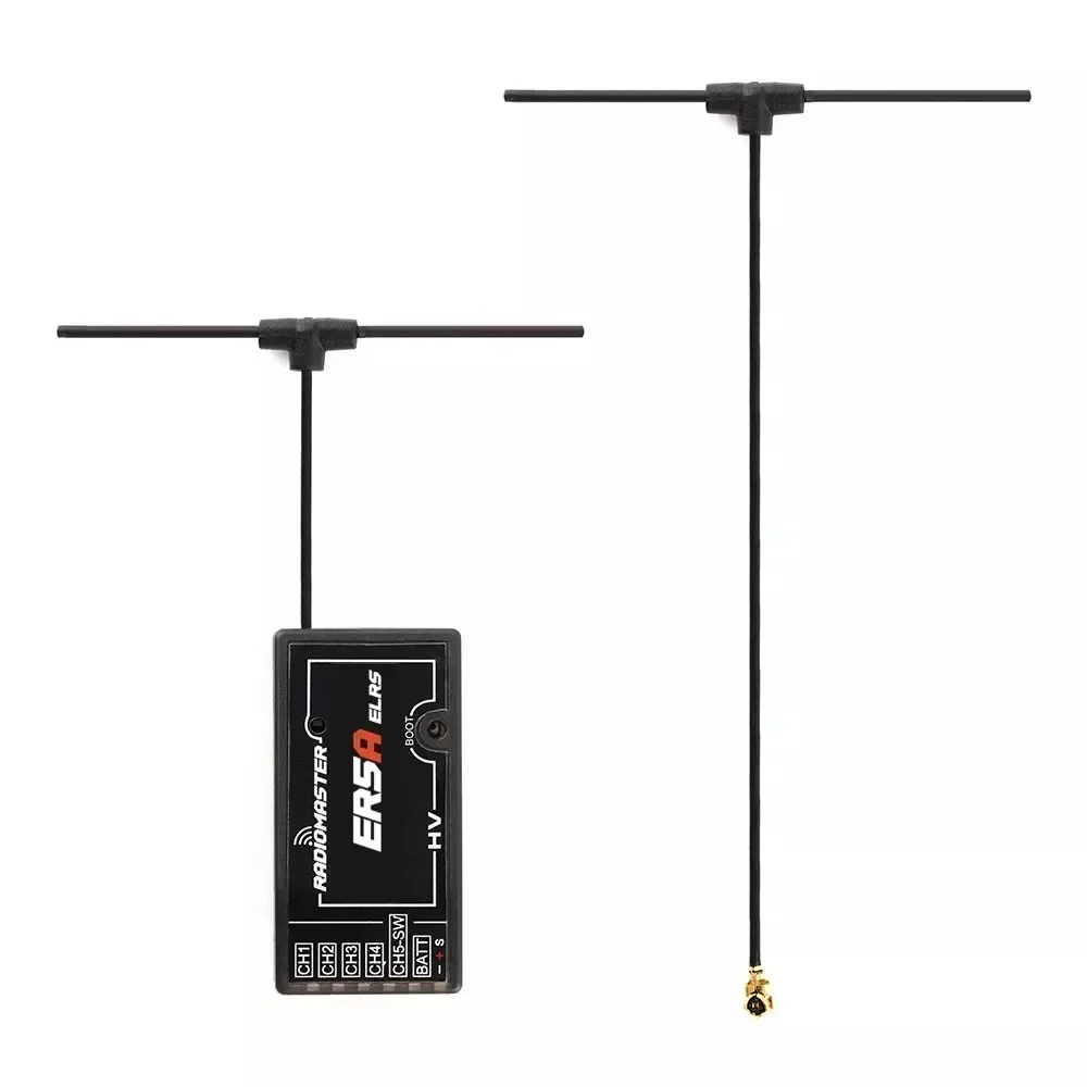 

RadioMaster ER5C Vertical Pin / ER5A Horizontal Pin 2.4G 5CH ExpressLRS ELRS PWM Receiver