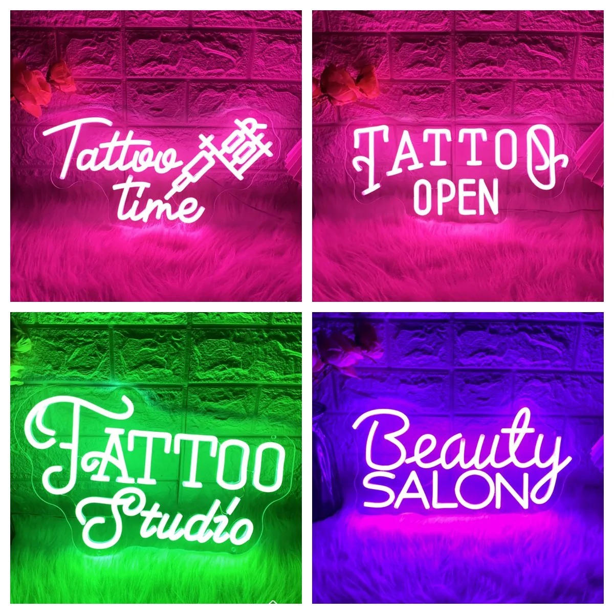 tatuagem tattoo studio led neon light sign decoracao de parede usb salao de beleza loja neons placa 01