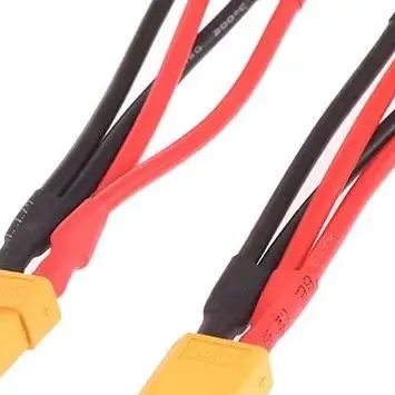 Male Female Cable Dual Extension Y Splitter 3-Way 14AWG Silicone Wire XT60 Parallel Battery Connector For RC Motor