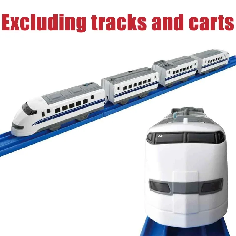 TAKARA TOMY Tomica Plarail New Shinkansen 300 Series 55cm 30th Anniversary Electric Train Model Kit Four Carriages Railway Toys