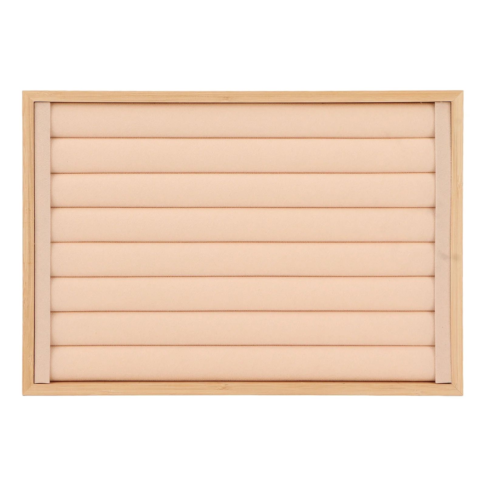 Rings Tray 7 Rows Stackable Protective Scratch Proof Lining Drawer Insert Earrings Storage Display Case