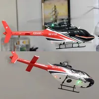 YuXiang F08 Bell 206 1/27 Scale RC Helicopter Dual Brushless Motors 6CH with Optical Flow Positioning 6-Axis Gyro for Beginner