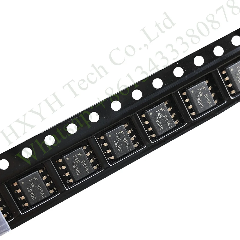 New Original FAN7930CMX-G 10PCS/Bag SOP8 Mark 7930C PFC Power Factor Correction Controller Chip FAN7930CMX