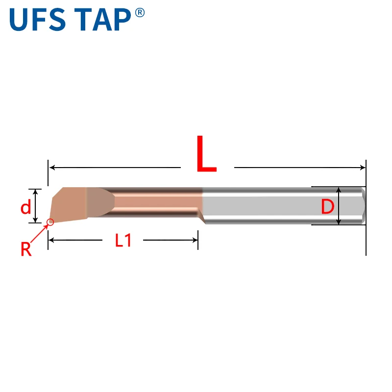 

UFS TAP Small Bore Boring Knife Mini MXR3 MXR5 MXR6 Stainless Steel Aluminum Machining Centers