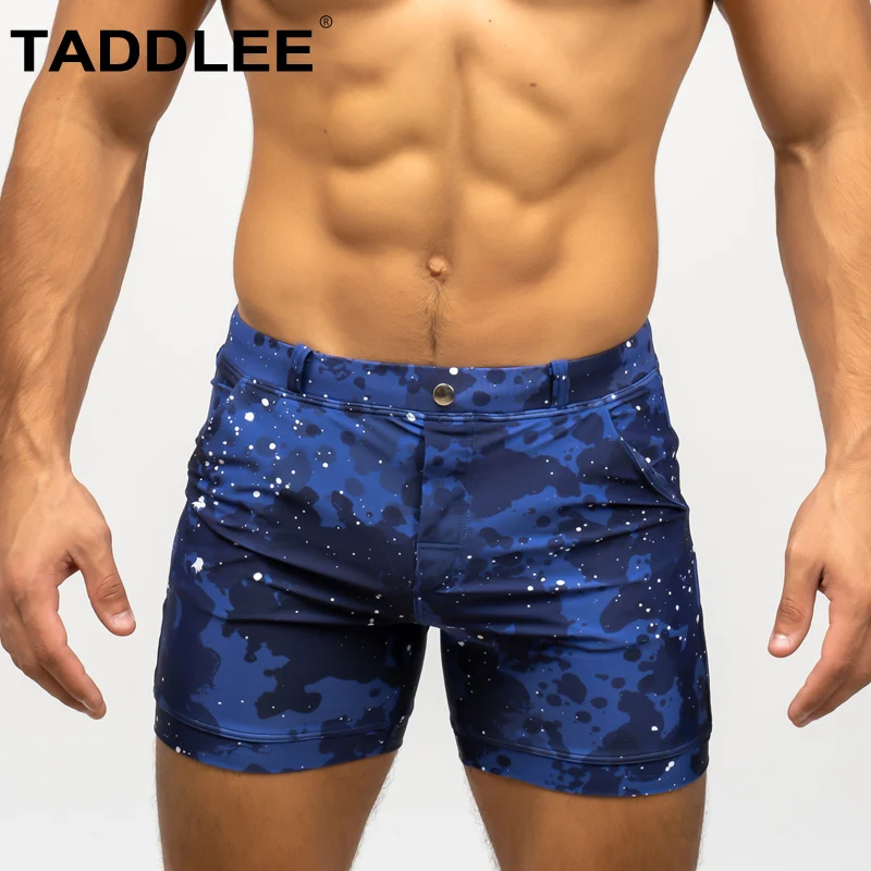 

Taddlee Swimwear Men Swim Boxer Briefs Bikini Square Cut Swimsuits Board Shorts