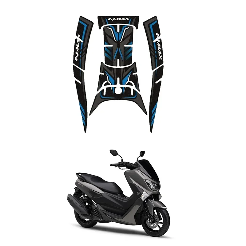 For NMAX155 2020 Motorcycle Tank Pad Protector 3D Gel Sticker Decal - 4