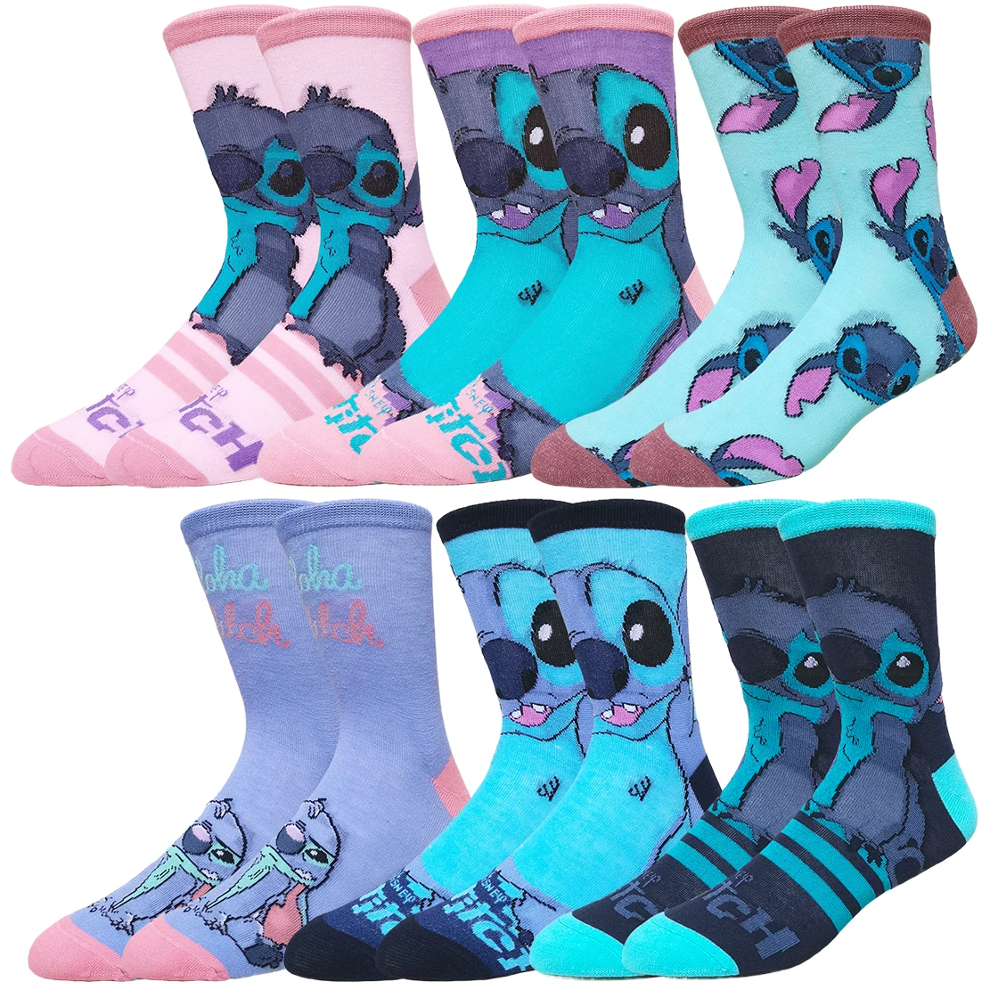 

Носки Miniso Disney для мужчин и женщин с элементами мультфильмов аниме, хип-хоп, уличная мода, Рождество, Хэллоуин, детали, новинка, забавные носки для экипажа