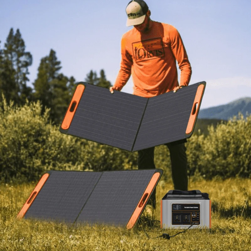 Exciting series solar panels 100W200W300W outdoor camping self-driving camping RV power generation universal