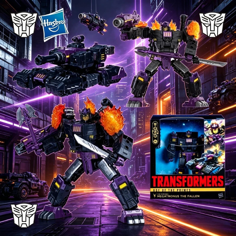 

В НАЛИЧИИ: Трансформируемые игрушки Hasbro Age Of The Primes, фигурка робота Мегатронус Фалле, коллекционные подарки, хобби.