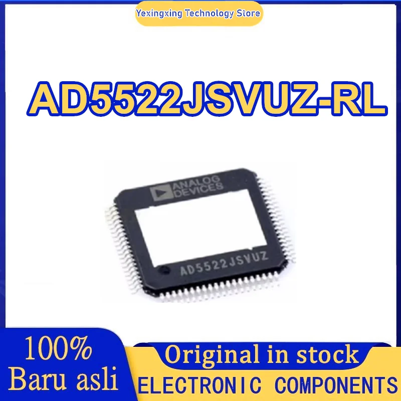 AD5522JSVUZ-RL AD5522JSVUZ TQFP-80 IC Chip 100% nuevo Original en stock