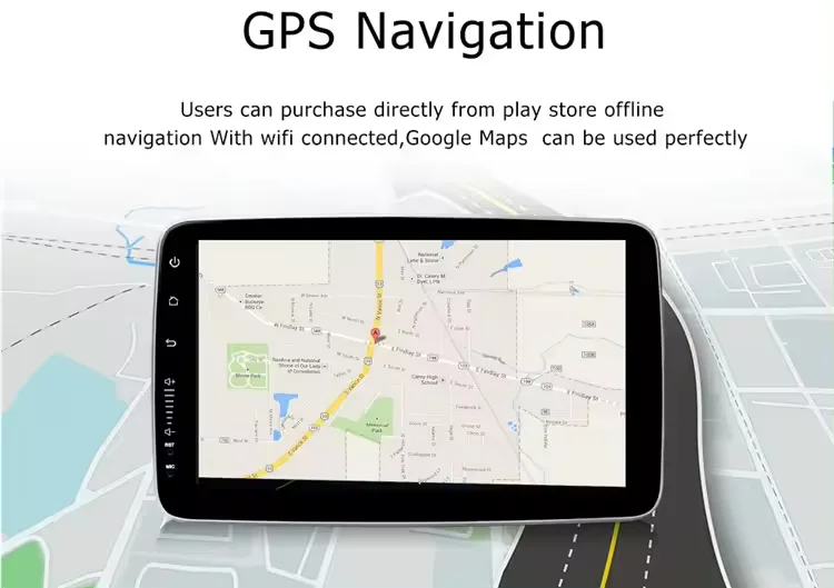 2din 9 Inch Touchscreen Autoradio 10 Inch Dubbele Din Auto Android Dvd-Speler