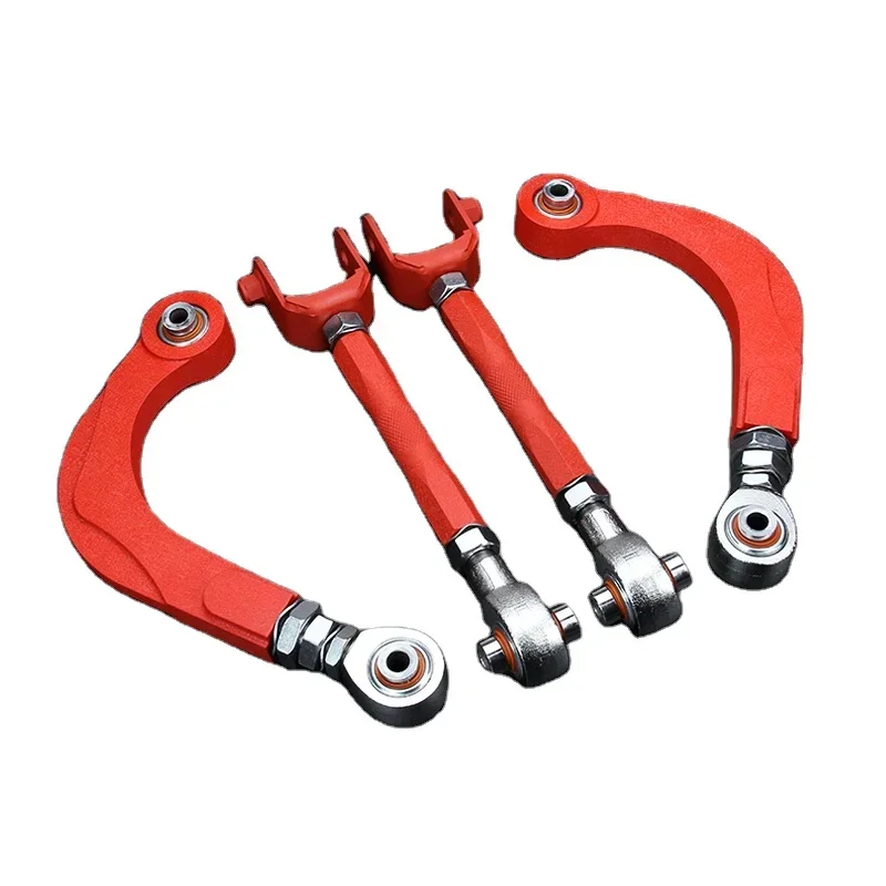 LVTU Hot Racing Adjustable Rear Lower Control Arm Parts Camber Kit For Mazda M3 Axela CX-4  CX-5 2013-2019