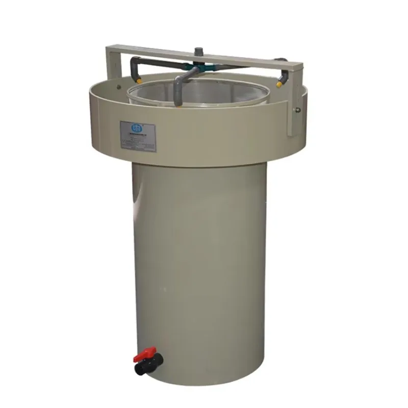 

New Design Ras System Indoor Fish Farming Pp Material Large Conical Design Hatching Barrel