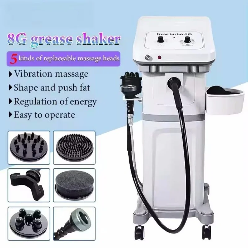 New Trending Body G8 Heat Suction Turbo Vibrating Massager Device Portable G8 Vibration Massage Machine