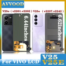 OLED Screen For Vivo V25e V2242 V2237 LCD Display Touch Digitizer Assembly Replacement for Vivo V25 LCD V2201 V2202 Dieplay ﻿