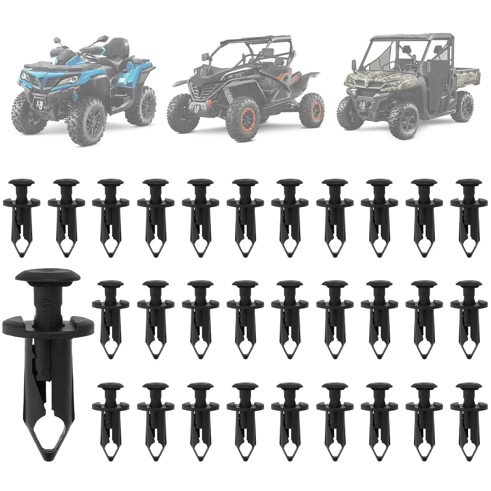 

100PCS Rivets 9060-040310 for CFMOTO UFORCE ZFORCE CFORCE Quad Parts