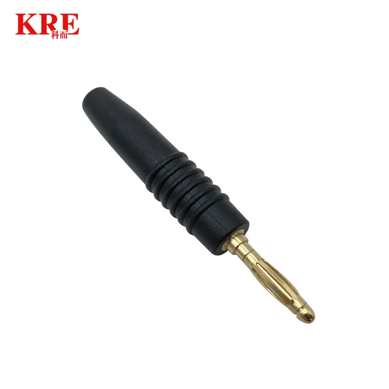 20 szt. 2mm czerwony czarny złącze wtykowe bananowe banan wtyczki męskie głośnik Audio złączki kablowe drutu — zdjęcie 6