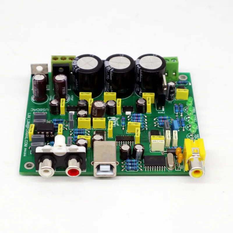 CS4398 DAC DIY Kit with USB Coaxial 24/192K decoder Kit AC15V 32K-192K/24BIT