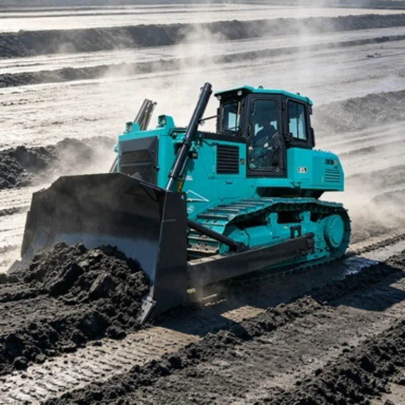 For Forestry Logging Tracked Dozer Bulldozer Earthmoving Equipment 220HP Dozer with Winch for Woodland Clearing Work