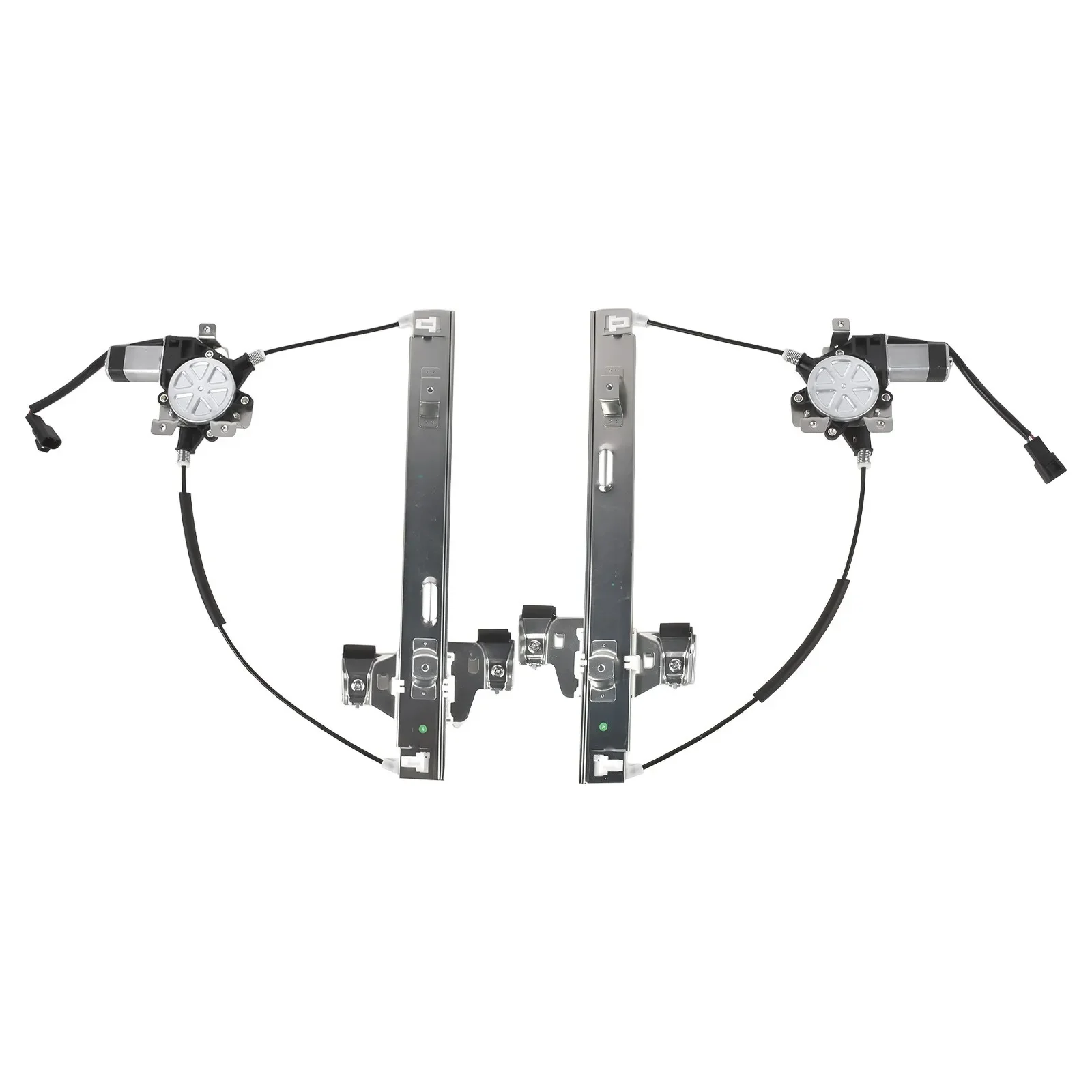 AP02 for Hummer H2 2003-2009 Rear Left & Right Power Window Regulator with Motor 15771355 15771354