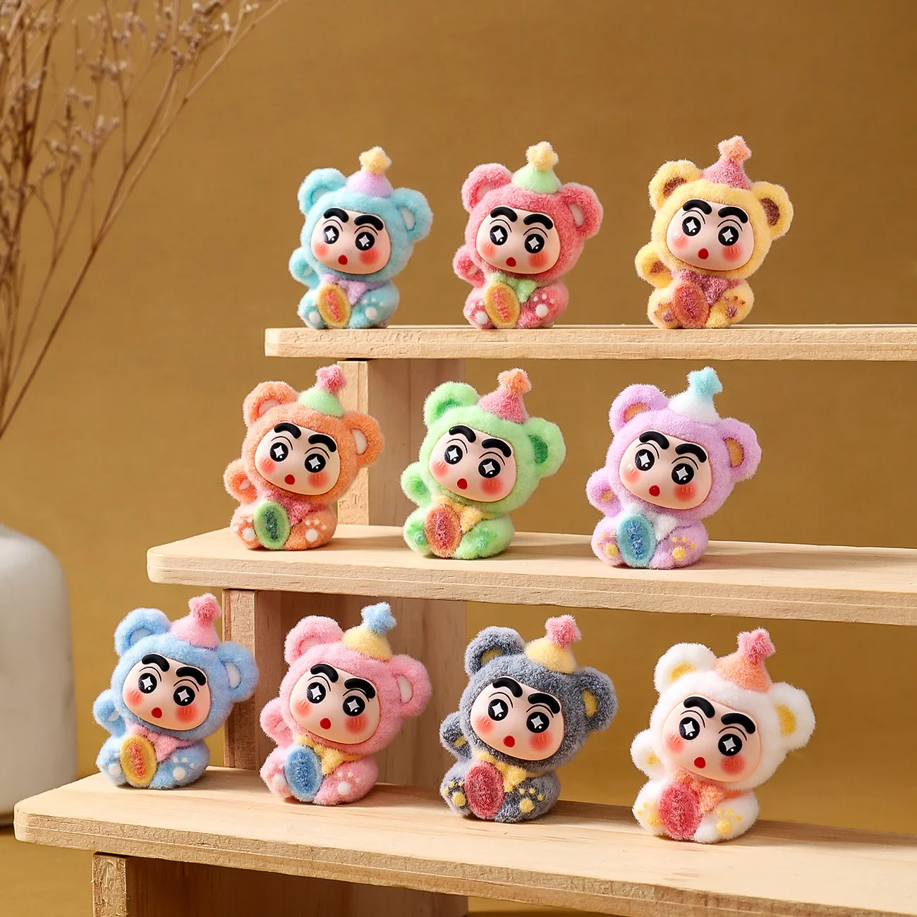 

Cartoon Shin-chan Ornaments Cute Doll Tide Play Live Match-up Living Room Desktop Small Ornaments gift
