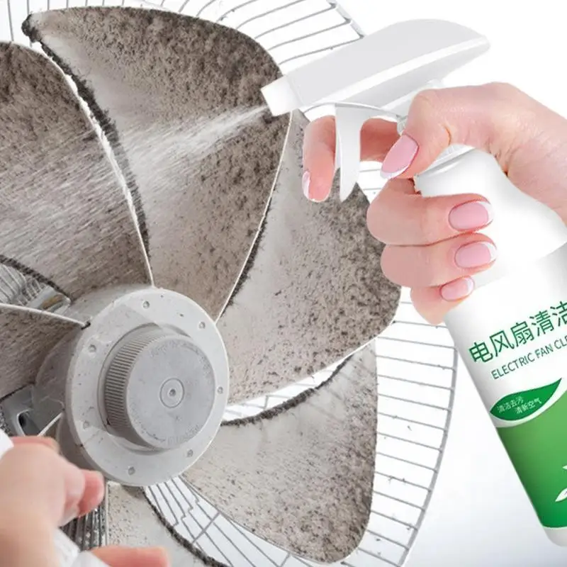 Electric Fan Spray Cleaner 300ml Dust Removing Sprayer Multifunctional Fan Cleaner Fan Cleaning Agent For Table Fan Ceiling Fan