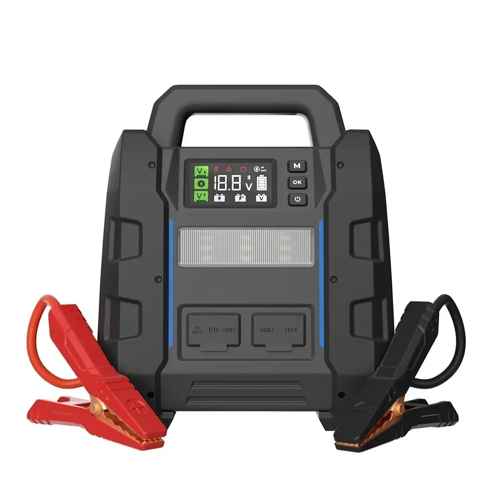 Super Capacitor Portable Car Jump Starter Topdon V4500 Plus Multifunction Emergency Battery Booster Power Bank Charger Device