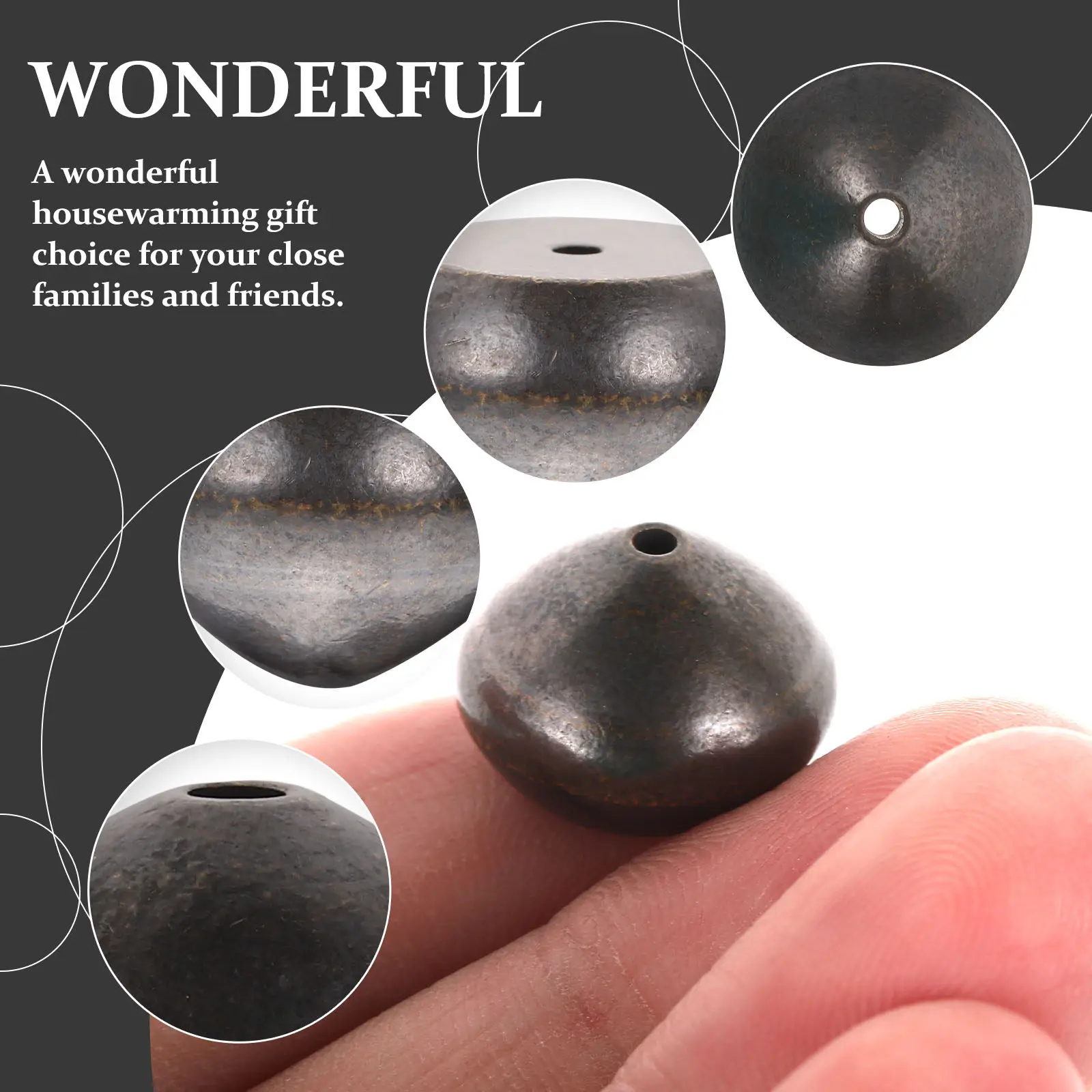 1Pcs Premium Copper Incense Holder Desktop Decor Sophisticated Indoor Incense Burning Stand Home Ornament Creative Censer