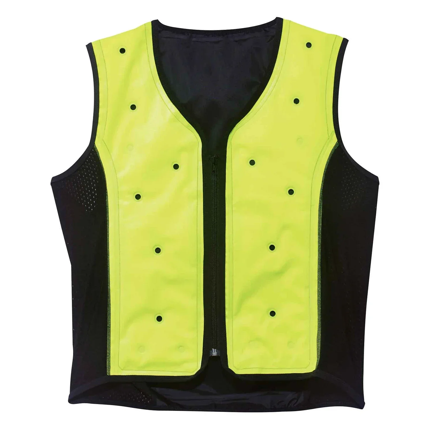 Cooling Vest Dry Evaporative Cooling Vest Zipper Design for Comfort Stay Cool Anywhere Ultimate Heat Relief To 72 Hours