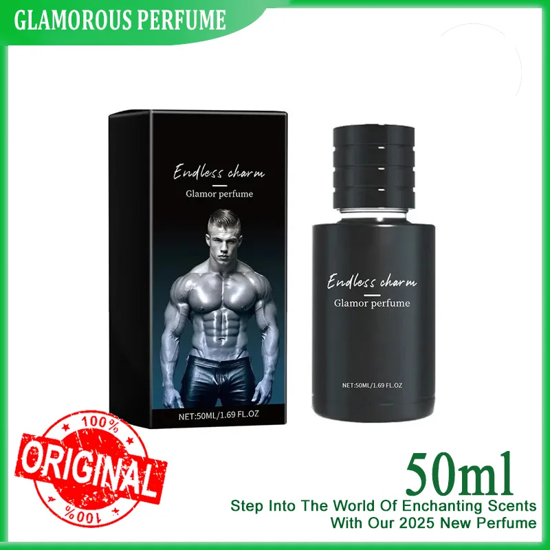 

50 мл улучшенный мужской очаровательный парфюм, стойкий аромат из сандалового дерева, спрей для очаровательных свиданий, удаляющий запах, сохраняющий свежий парфюм для ежедневных свиданий