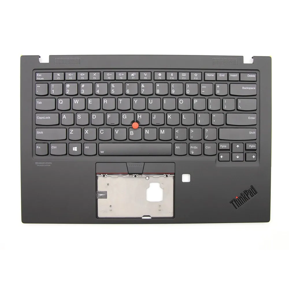 

New Original for Lenovo ThinkPad X1 Carbon 7th Gen Palmrest cover with US Backlight Keyboard WLAN Version 5M10W85882 5M10V25500