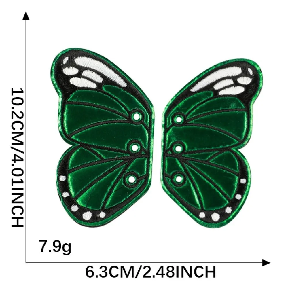 Butterfly Shape Butterfly Wing Charms Multi-Color Detachable Detachable Shoe Decorations Versatile DIY Shoe Ornaments