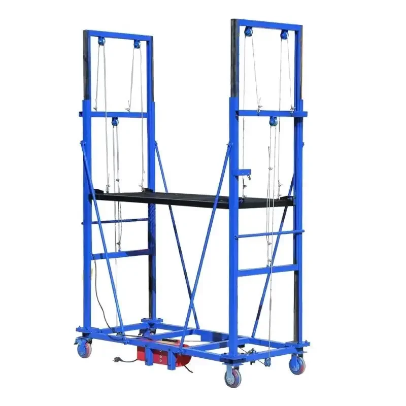 

Fully automatic custom multi-functional mobile remote control electric scaffolding raised platform decoration lift elevator