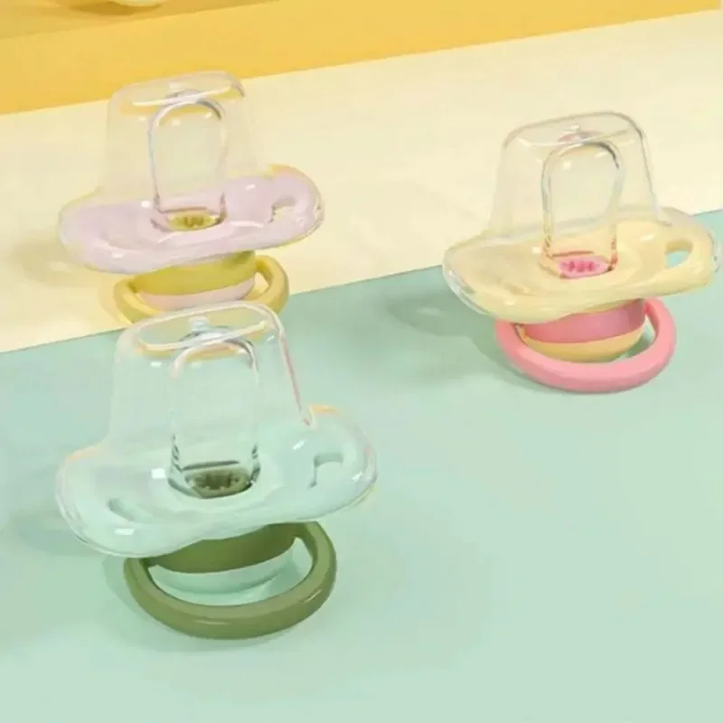 Practical Pet Calming Pacifier Soft Silicone Dog Teeth Resistant Molar Cat Bite Toy Toy Chew