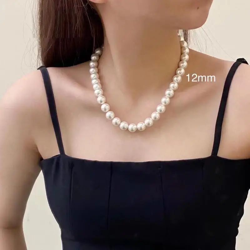 2023 New Arrival Korean Retro Elegant Short Imitation Pearl Clavicle Chain Necklace Fashion Women Chokers Necklaces